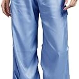 kotty Women's Solid|Pull On|Tapered Leg Style|Utility Pocket|High Rise|Casual Wear Pant-picture-19