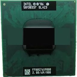 ONWEBAYK Lntel Laptop Prosesor X9000 CPU 6 M Cache, 2.8 GHz, 800 MHz FSB Dual-Core Laptop Prosesor-0