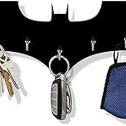 CRAFTY COTTAGE Designer Wooden Key Holder | Wall Mount Designer Key Holder for Home & Office (The Dark Knight)-image-6