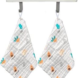 Cotton Handkerchief For Women, Girls and Kids/Rumal/Hanky for School/Extra Soft And Super Absorbent, 6 Layers, Pack of 2 (VEGETABLE)-picture-40