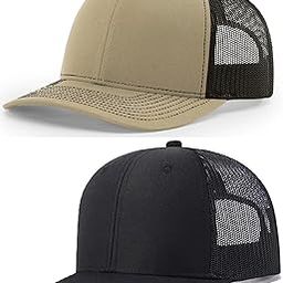 Zacharias Men's Cotton Blend Halfnet Solid Trucker Baseball Cap hnc-01 (Free Size_Pack of 2)-image-57