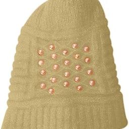 Stylish Comfortable Warm Woolen Women Cap White-image-40