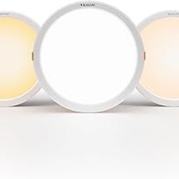 Murphy 10W Recessed Round Trimless LED Panel Light | 3-in-1 Colour Changing – Cool White/Neutral White/Warm White – Pack of 20-12