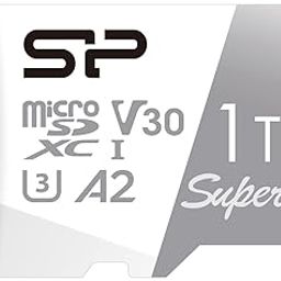 Silicon Power 1TB microSDXC UHS-I Micro SD Card with Adapter, Up to 100MB/s Read & 80MB/s Write, Class 10 U3 V30 A2 Faster App Performance 4K UHD Video, High Speed Memory Card, Superior A2 Series-9