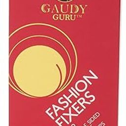 Double Sided, Adhesive, Clear Fashion Tape Strips (Pack of 108, 3.3in x 0.5in, 30ft) Adjustable Two Side Fabric Hem Tapes for Clothes. #1 Voted in Hollywood. Fashion Fixers by Gaudy Guru-image-21