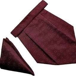 France Men's Self-Design Paisley Cravat NeckTie for Men Free Size Microfiber Fabric-image-55
