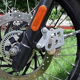 GrandPitstop - Front Brake Caliper Cover for Royal Enfield Himalayan - BS6 Model (2020-2021) - Silver-15