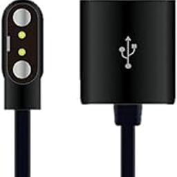 USB Magnetic Charging Cable for Noise ColorFit Pro 4 / Pro 4 Alpha/Pro 4 Max/Pulse 2 Max/ColorFit Pulse/Pulse Grand/Pulse 3 / ColorFit Ultra/Ultra 3 / Pulse Go Buzz Smartwatches-24