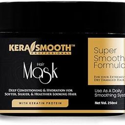 Kerasmooth Professional Hair Mask, Deep Conditioning with Keratin Protein, Super Smooth Formula for Dry Damaged Hair, 250ml-picture-44