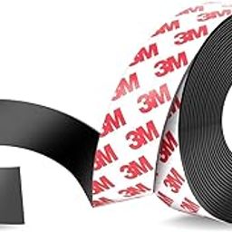 MEDIZIO Magnetic Tape, 10 Feet Magnet Tape Roll 1.2 inches with 3M Strong Adhesive Backing Perfect for DIY Art Projects whiteboards Fridge Organization-image-74