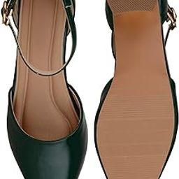 Women's Block Heel Pumps-50
