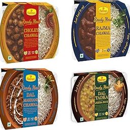 Haldiram's Nagpur Ready To Eat Rajma Chawal 350g, Choley Chawal 350g, Dal Makhani Chawal 350g, Dal Tadka JeeraRice 350g Combo-image-33