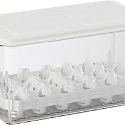 Egg Fresh Storage Box Eggs Storage Container for Cabinet Restaurant Kitchen 30.5cmx16cmx15.5cm-image-35