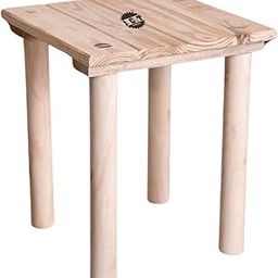 JCT AGRICO Pine Wood Portable Wooden Stool for Sitting Living Room Home Use Stool (Size: 35 * 30 * 30)-24