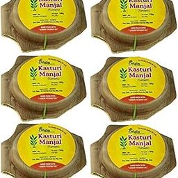 The Origin Natural & Pure Kerala Ayurvedic Organic Hand Made Herbal Deep Cleanising Bath Soap In Virgin Coconut Oil Base Each 150 Grams (Pack of 6) (Kasturi Turmeric) (Wild Turmeric)))-41