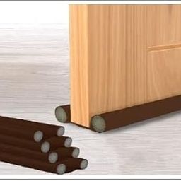 The Little Big Store Door Bottom Sealing Strip Guard for Home Under Door Draft Fabric Cover Gap Sealer-image-21