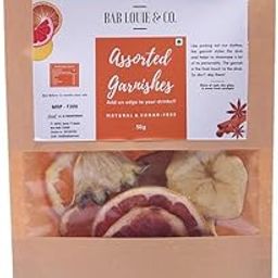 Bab Louie & Co. Assorted Dehydrated Fruits Garnishes For Cocktail, Mocktail, Detox Water, Green Tea, Snacks | Air Dried | Gluten Free | Vegan | No Sugar | 100% Natural | Zero Preservatives | 50 gm-image-5