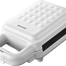 ARTISOUL® Electric Sandwich Maker Removable Waffle Maker For Omelette Pancakes Muffins White | Kitchen, Dining & Bar | Small Kitchen Appliances | Waffle Makers-image-24