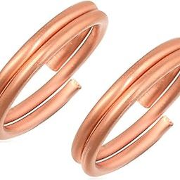 DULCI Set of 2 Pure Copper Adjustable Healthy Copper Ring for Arthritis Finger Joint Pain and Swelling For Men/Women-image-27