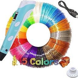 Magicwand 3D Printing Pen with LCD Display【 15 Filaments 10 Metre Each 3 Filaments Extra】【with USB】【Pack of 1】-image-28
