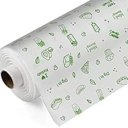 H care 25M Food Wrapping Paper for Kitchen (20m + 5m Free) | 10 Inch Butter Paper Roll | Oil-Proof White Wrap for Food Storage, Heating & Wrapping | Non-Stick Parchment Paper-image-64