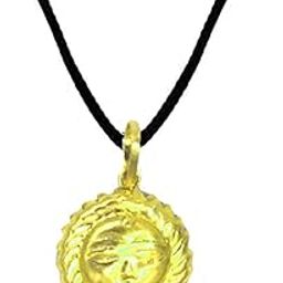 Nazar Suraksha Sun Shape Gold Surya Locket Pendant For Kids,Men and Women-image-50