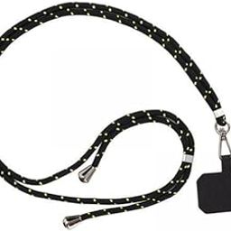 MERISHOPP 2Xadjustable Cell Phone Lanyard Neck Strap Handheld Rope Green Black Black|Cell Phones & Accessories | Cell Phone Accessories | Cases, Covers & Skins-0