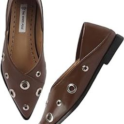 Trendy Pointed-Toe Light Weight Everyday Casual Flat Bellies for Women & Girl-image-18