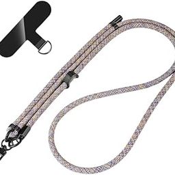 MOCA Clip & Go Adjustable Universal Mobile Phone Lanyard Neck Strap for Woemns & Teens Girls, Stylish Crossbody Mobile Strap with Tether Pad for Phones & Tablets-image-25