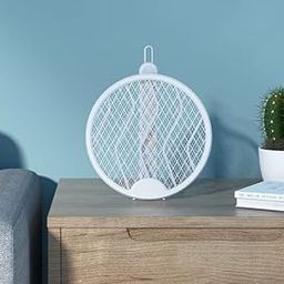 Mosquito Bat Killer Racket // Fly Swatter Racket with UV LED Light || Bug Killer for Indoor & Outdoor (Pack of 1)-20