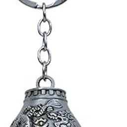 Guardian Bell Keychain Tibetan Key Chain Good Luck Key Chain, Bike Car Keychain, Bags Backpacks Keyring, Gift Keyring For Men, Women, Return Gifts, Metal Key-ring-image-66