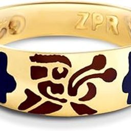 Zodiac Power Virgo Alloy Ring - Gold Plated-image-73