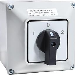 XINTAIHELE Rotary Changeover Switch Universal Selector Switch Enclosure Box 690V 40A 3 Position 3 Phase 12 Terminals-image-49