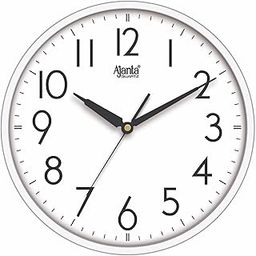 Ajanta Wall Clock for Home and Offices 12 Inches Wall Clock Wall Watch (White_30 x 30 x 4 cm)-18