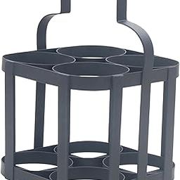 UJEAVETTE Drink Delivery Carrier Desktop Wine Bottle Storage for Restaurant Office KTV-image-10