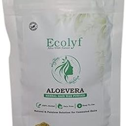 Ecolyf Naturals Aloe Vera Wax Powder, 100% Natural Aloe Vera And Herbal Extracts.-image-77