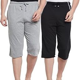 Men's Three Fourths Shorts(Pack of 2) (C1M_C5B_02-P)-picture-56