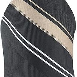 The Arrow Striped Black Pocket Square For Men-picture-40