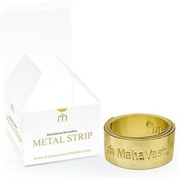 MahaVastu Brass Vastu Strip - 2.5 M Long | Metal Strip for Vastu Remedy for Toilet Seat and Negative Entrance-image-34
