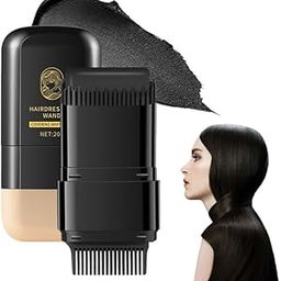 Khoddex 20GM Black stick Hairline Powder Roots & Bald Spots Instantly, Highly Pigmented hairline powder stick for women & men Matte Finish, Fine Powder for Flawless Application-image-64