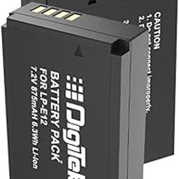 DIGITEK® (LP E12) Lithium-ion Rechargeable Battery Pack for DSLR Camera, Compatibility - EOS M Series, 100D, Kiss M, Kiss X7, Rebel SL1, Power Shot SX70 HS-image-95