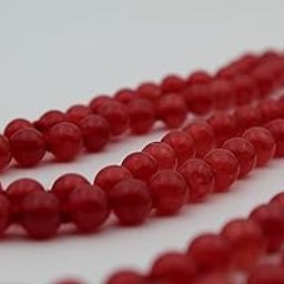 Dharmsaar Original Natural Round Knotted Hakik Mala, Certified Red Sulemani Hakik Stone Mala 108 Beads, Agate Hakeek Haqiq Japa Mala for Mangal Dosh (Pack of 1, 50g)-picture-14