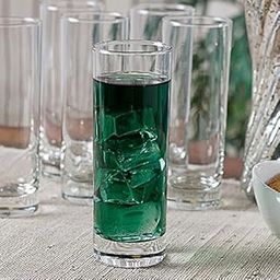 Ocean New York Hi Ball 340 ml Soda Lime Clear Glass Set of 6 | Used for Serving Water, Cold Drinks, Juice, Cocktail, Milkshake, Smoothie | Ideal for Home, Party, Restaurant | Gift for Special Occasion-27