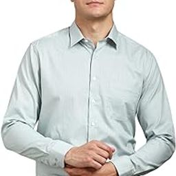 Men's Easy to Iron Premium Cotton Wrinkle Resistant Slim fit Textured Formal Shirt-image-87