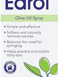 Earol Olive Oil Natural Ear Wax Softener Naturally Removing Effective Spray-image-58