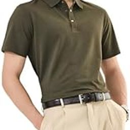Men's Polo T-Shirt | Ribbed Texture & Minimalist Design | Cotton Blend Fabric with Breathable Comfort | Regular Fit for Casual Wear-image-71