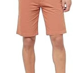 Men Cotton Solid Blue Bermuda Shorts (MBER00017_Blue)-picture-15