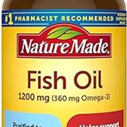Nature Made Fish Oil 1200mg Omega 3 360mg - 100 Count-image-9
