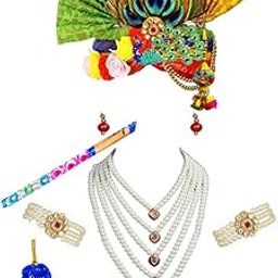 BLU VAPOUR Krishna dress for Kids, krishna dress for baby boy, kanha dress for kids, krishna costume for baby boy,krishna costume for Janmashtami,3 Months-8 Years-image-39