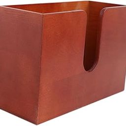 Tissue Box Cover Restroom Tissue Box Holder Wall Mounted Toilet Paper Holder red-3